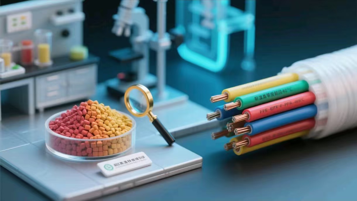 The company has developed ultra-high-temperature fluoropolymer (FEP, ETFE, PFA) color masterbatches, designed for cable insulation and sheathing applications requiring heat resistance exceeding 400°C.